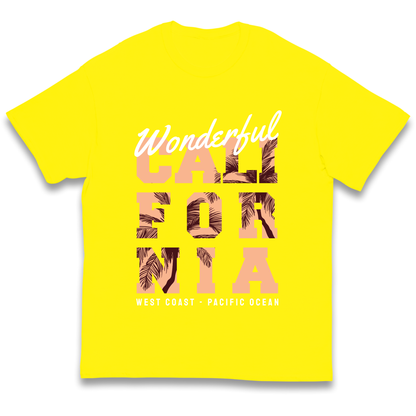 Wonderful California kids t shirt