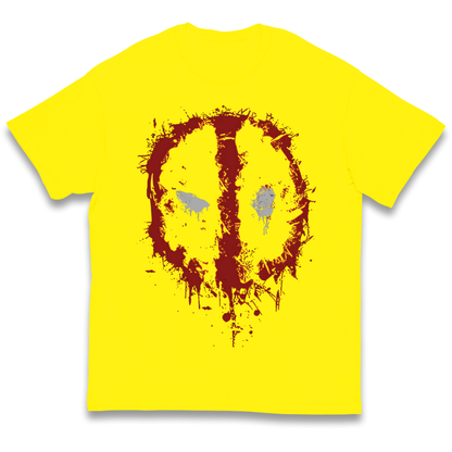 Marvel Deadpool Splatter Icon kids t shirt