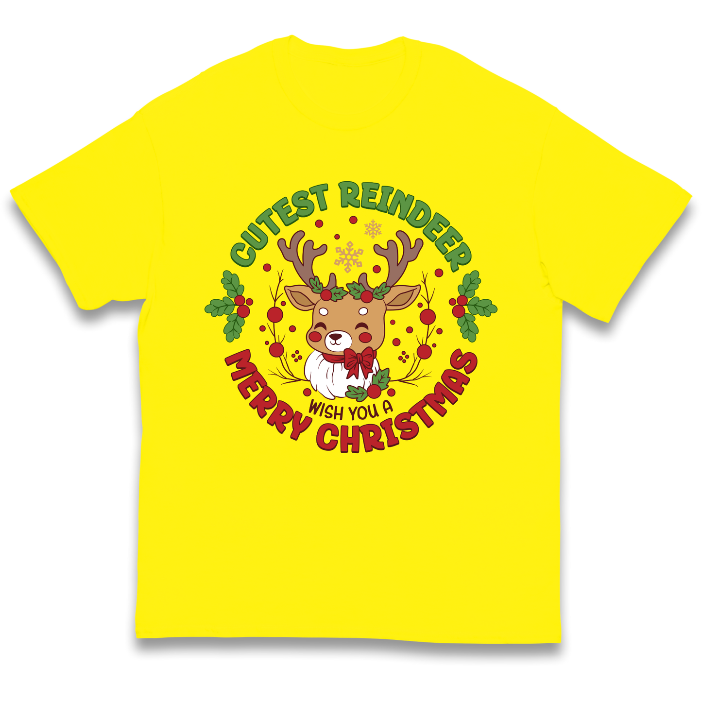 Cutest Reindeer kids t shirt