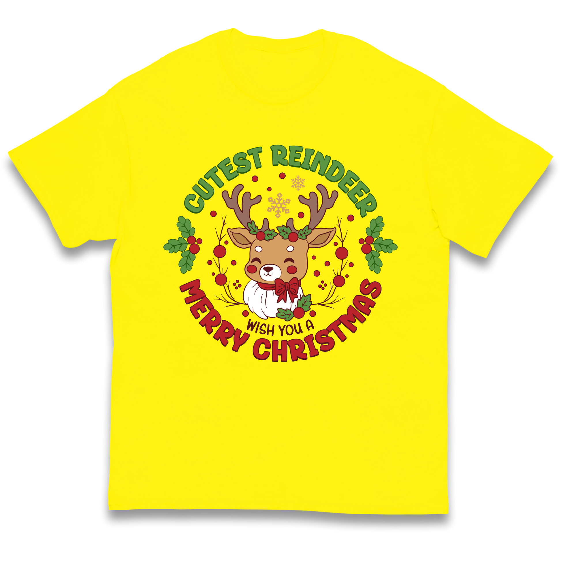Cutest Reindeer kids t shirt