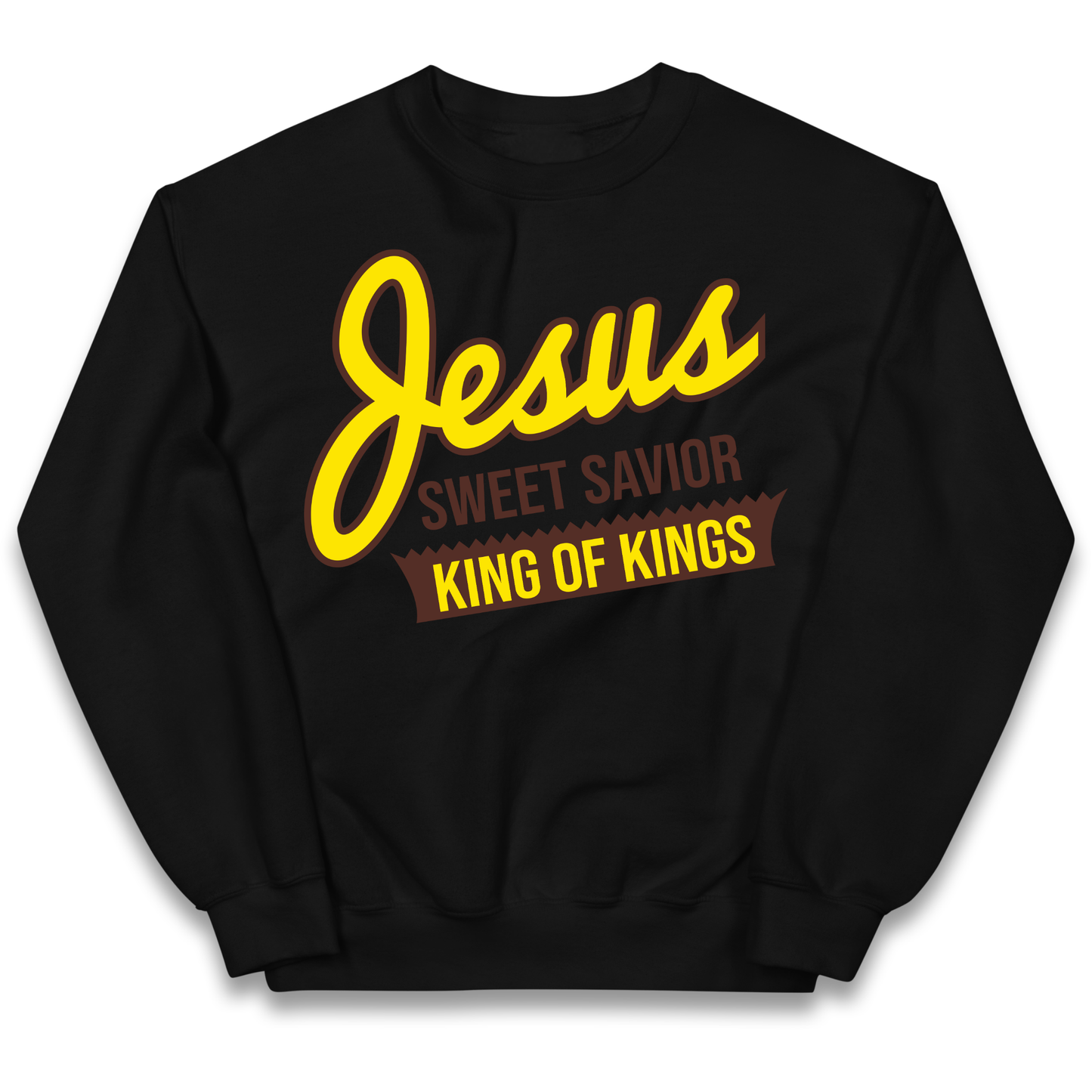 Jesus Sweet Saviour King of Kings Kids Jumper