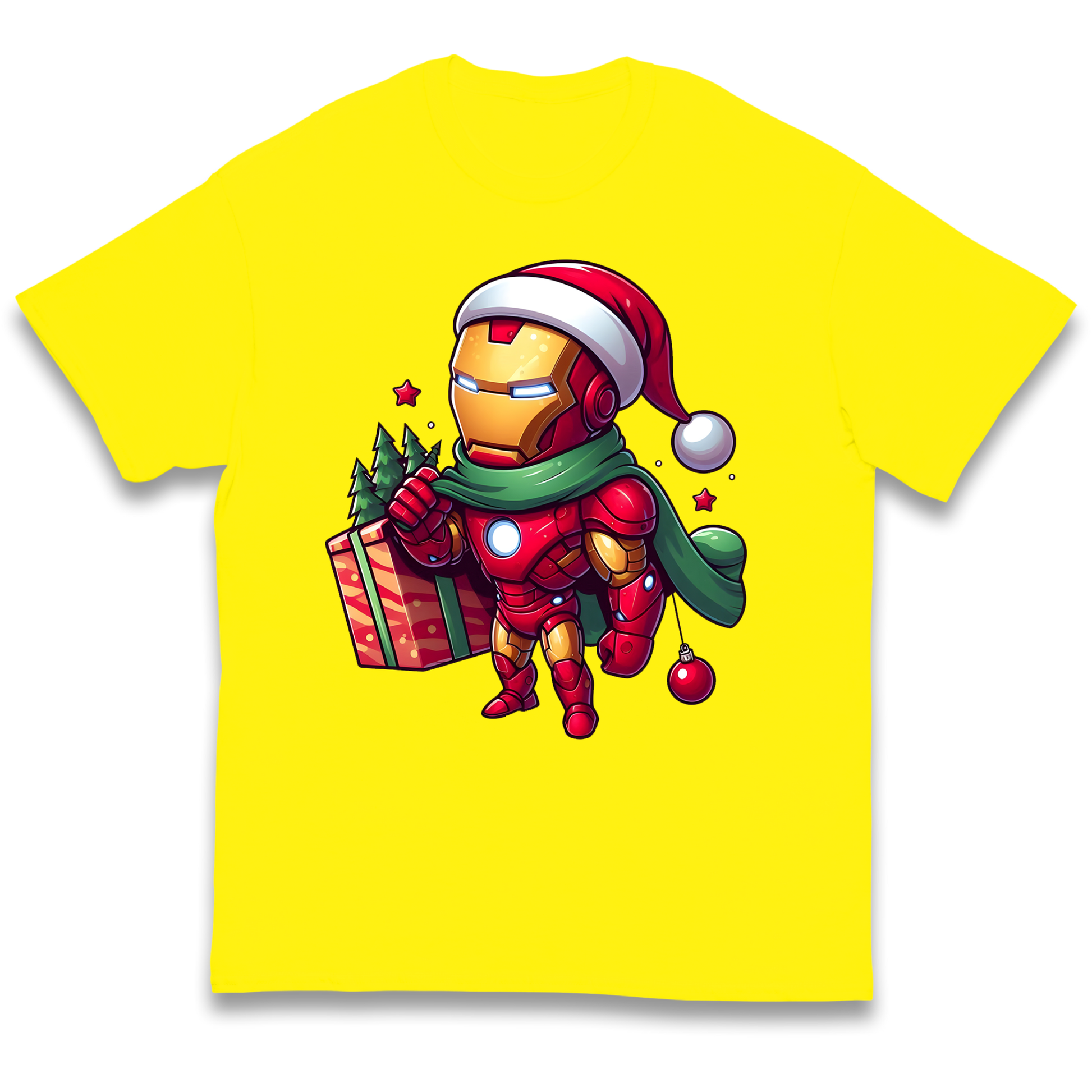 Ironman Santa kids t shirt