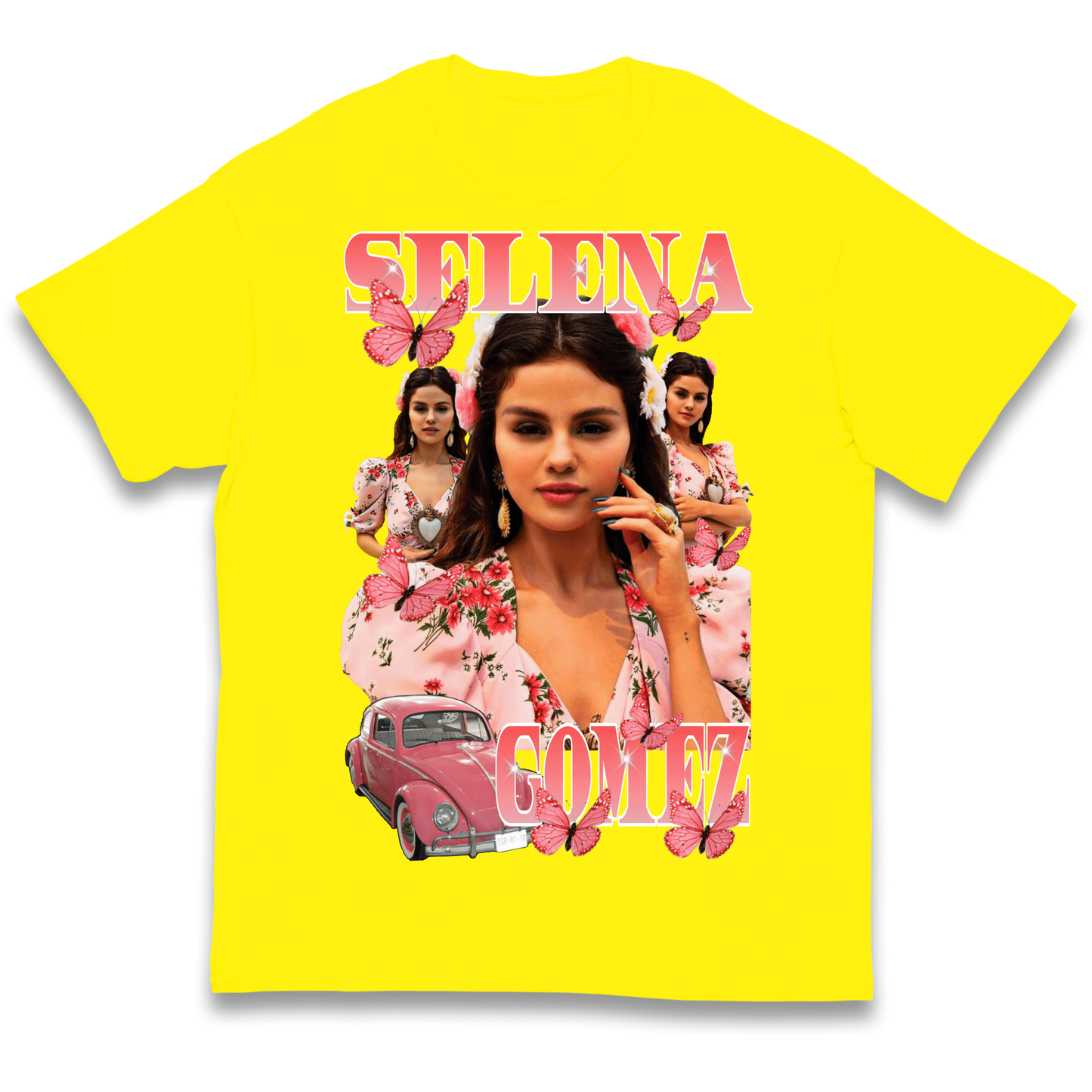 Selena Gomez Pink kids t shirt