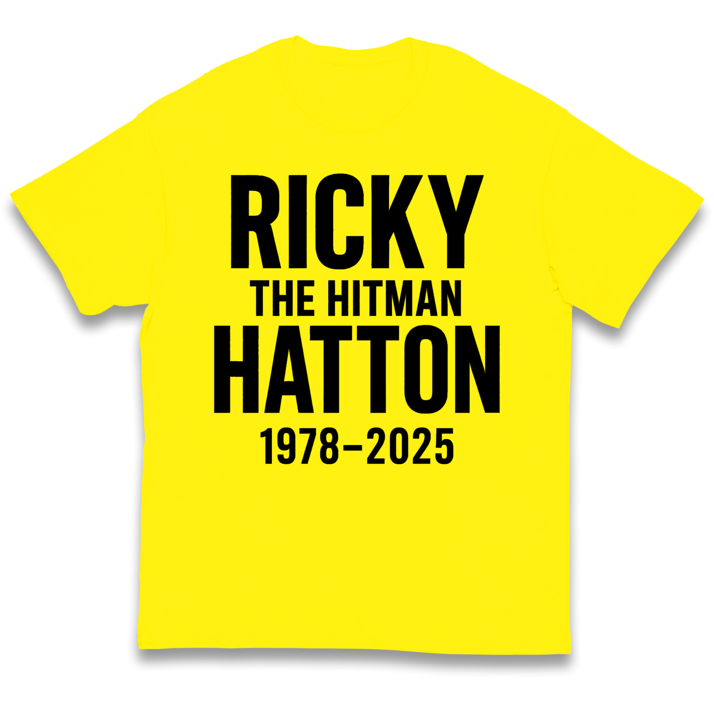 Ricky The Hitman Hatton 1978 2025 kids t shirt