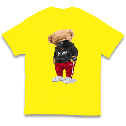 Teddy Bear Hello Streetwear kids t shirt