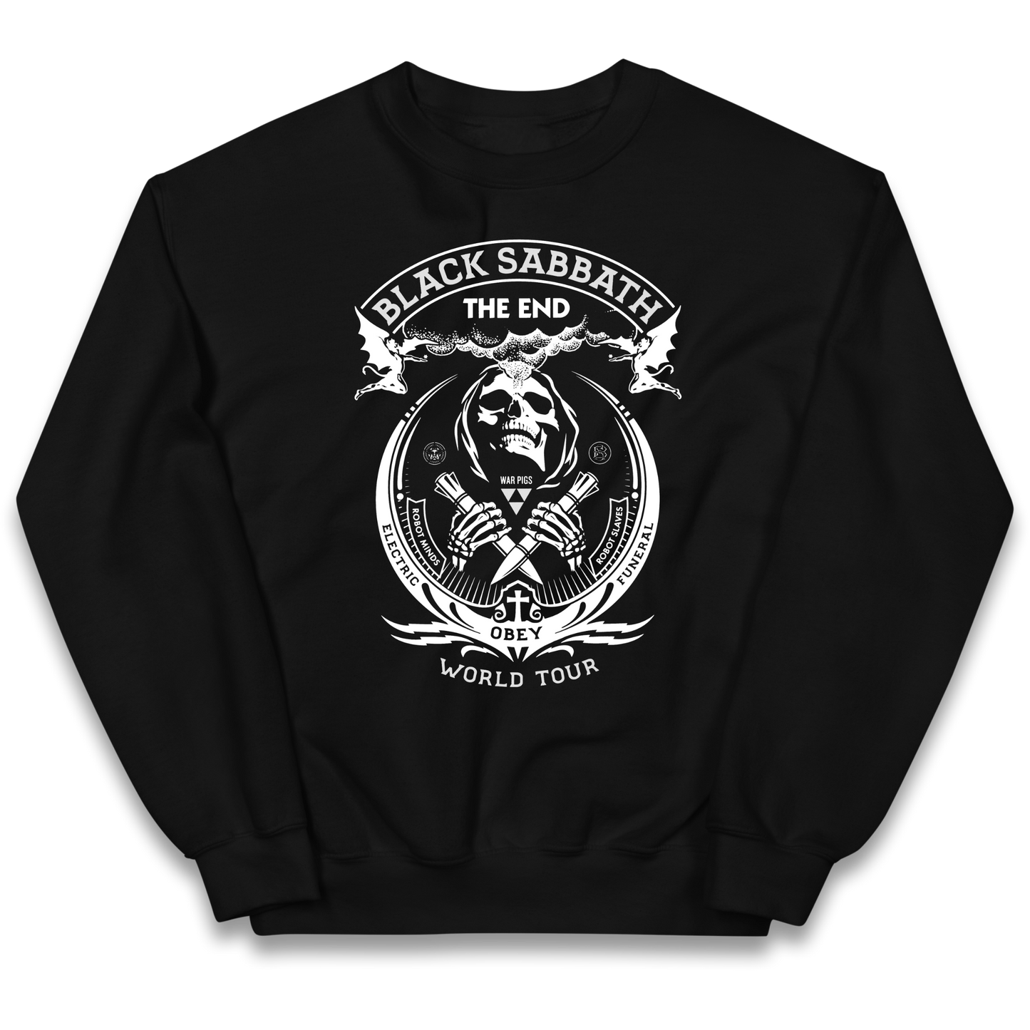 Black Sabbath The End World Tour Kids Jumper