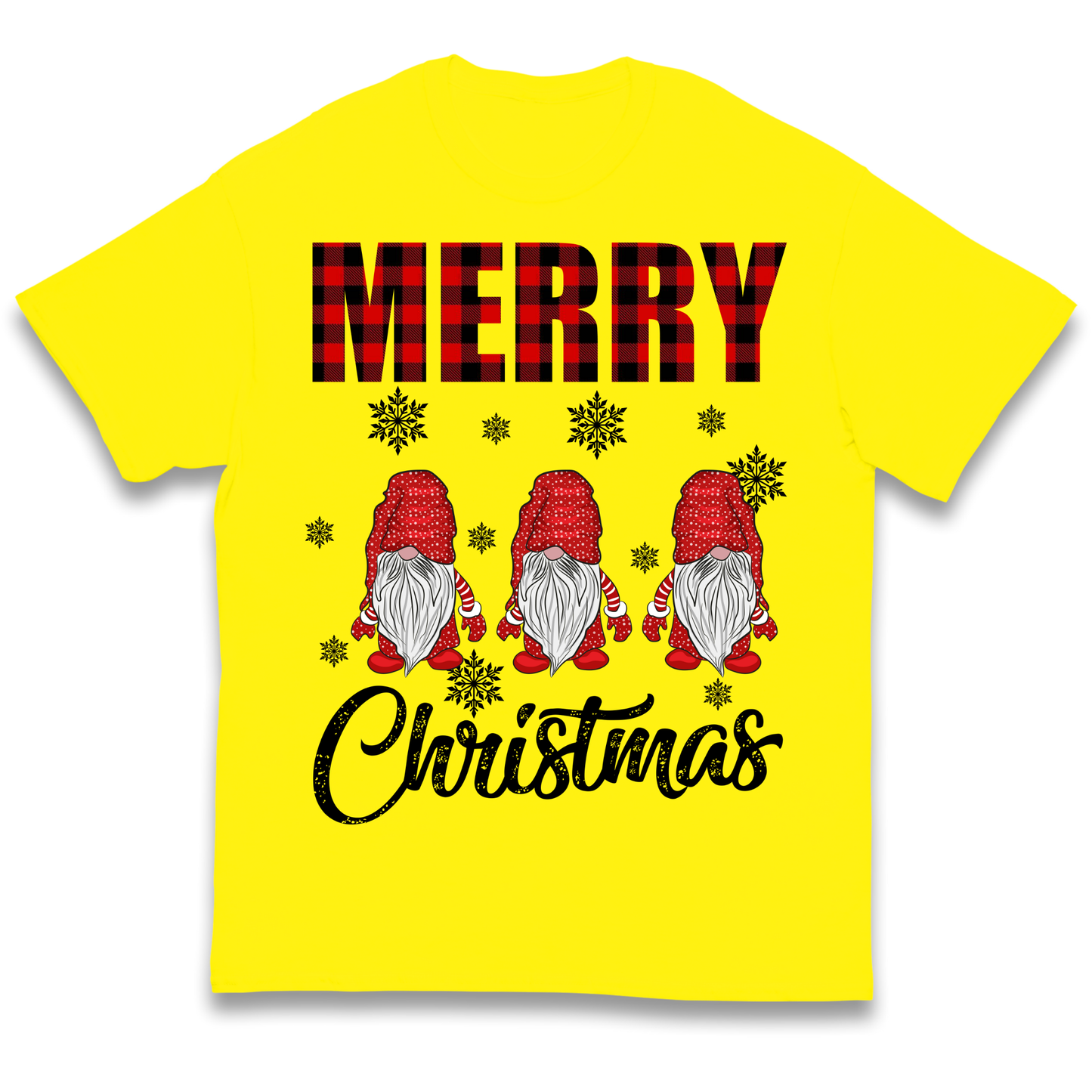 Merry Knomes Christmas Kids T Shirt