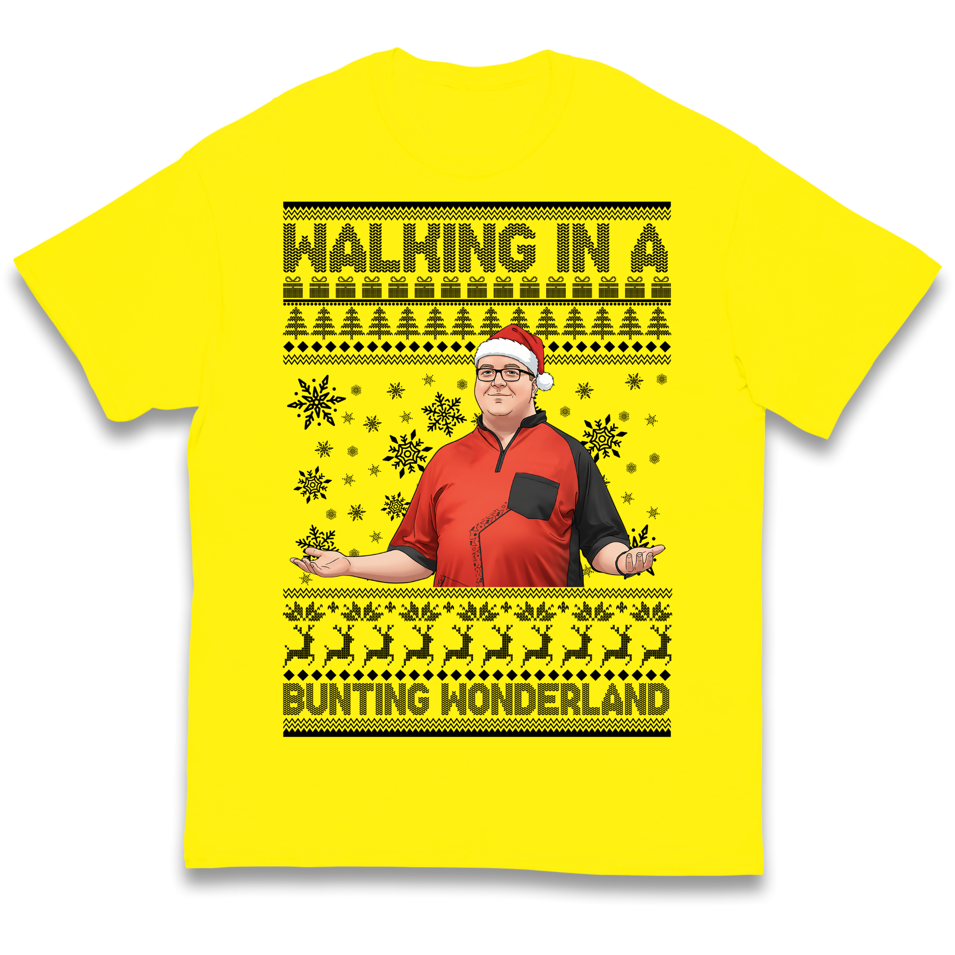 Bunting Wonderland Kids T Shirt