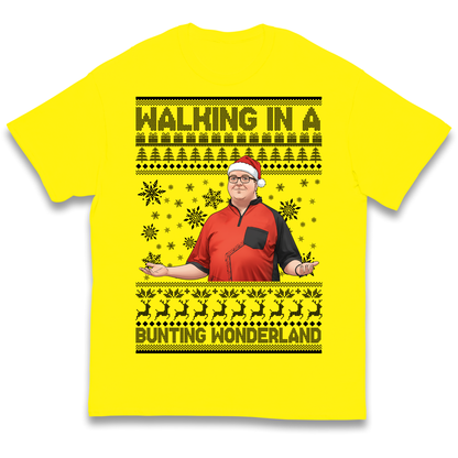 Bunting Wonderland Kids T Shirt