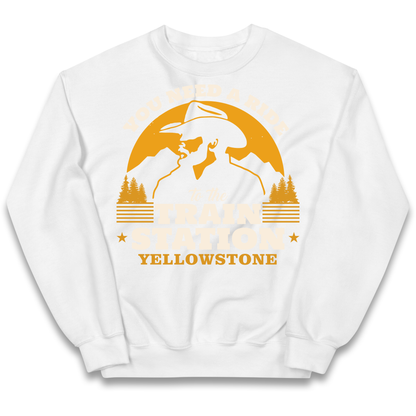 You Need A Ride To The Train Station kids sweatshirt