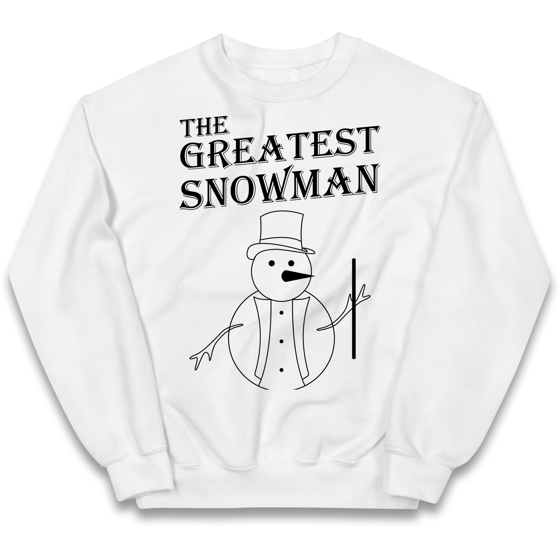 The Greatest Snowman Christmas kids sweatshirt