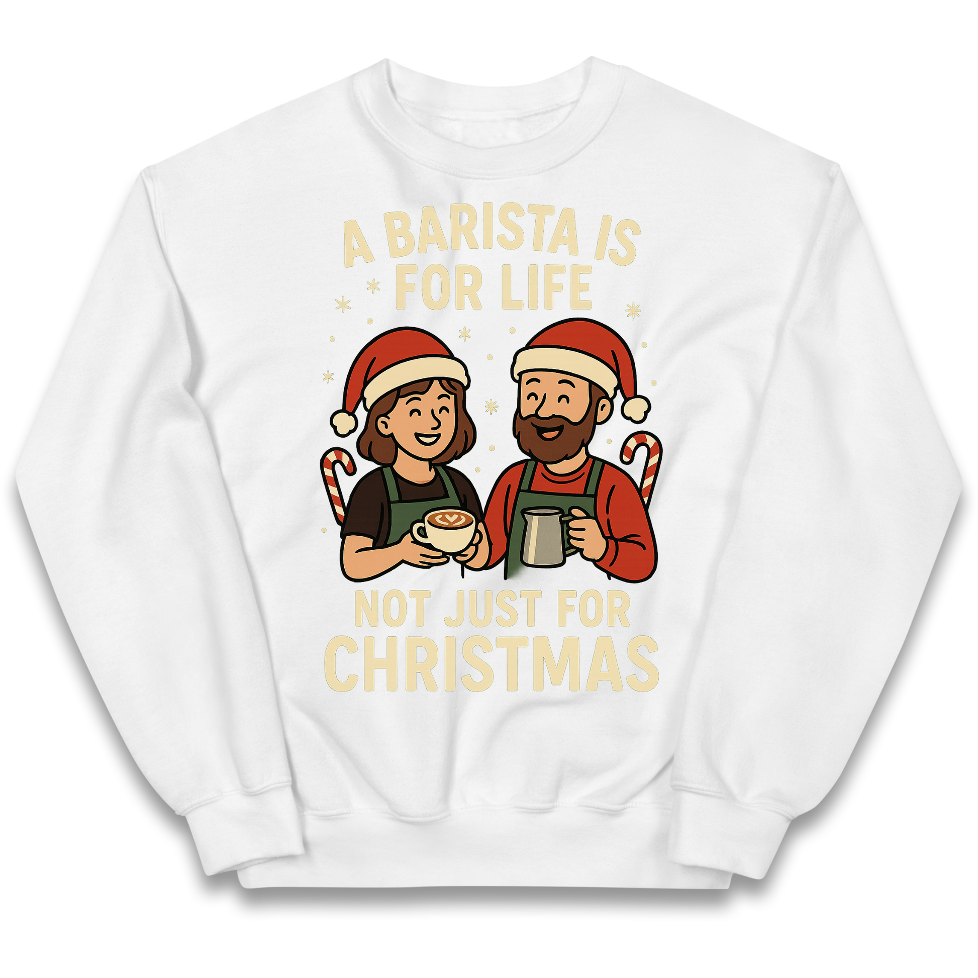 Barista Christmas Kids Jumper