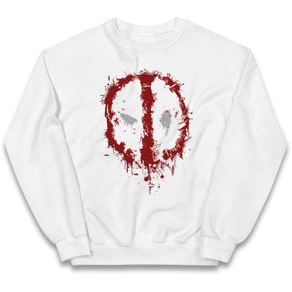 Marvel Deadpool Splatter Icon kids sweatshirt