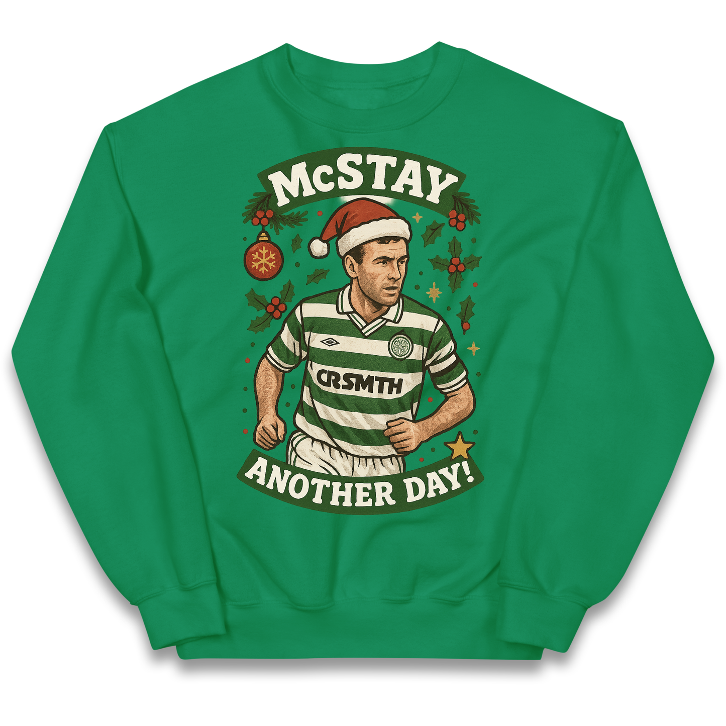 Paul McStay Celtic Christmas Kids Jumper