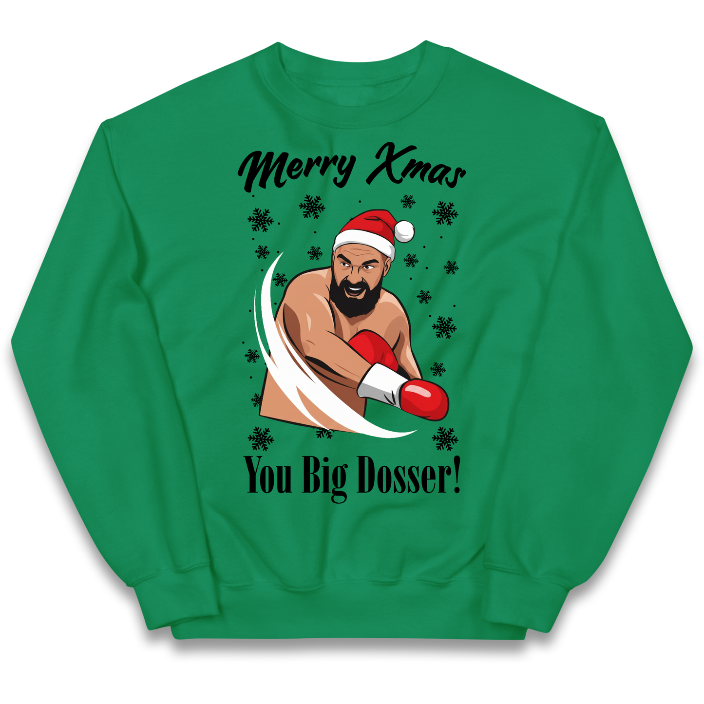 Tyson Fury Christmas Kids Jumper