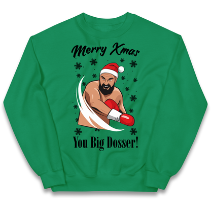 Tyson Fury Christmas Kids Jumper