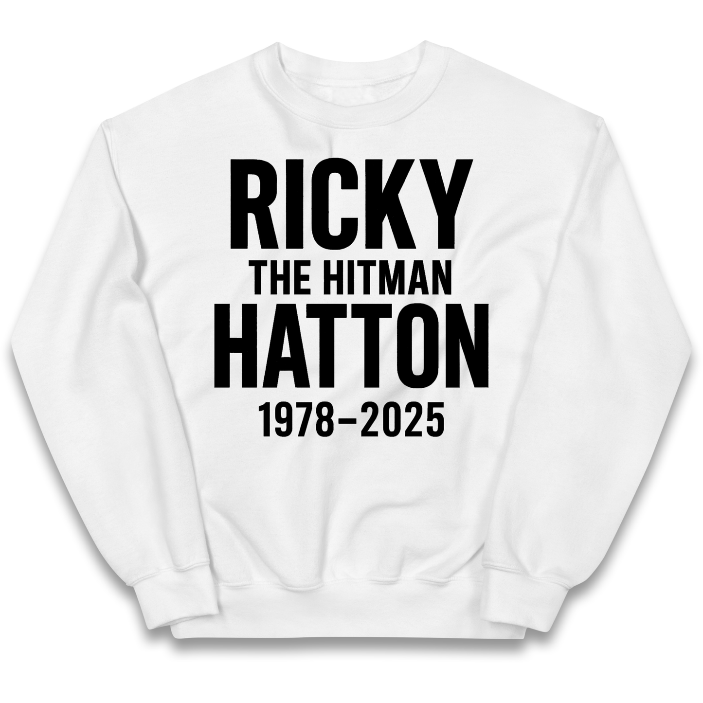 Ricky The Hitman Hatton 1978 2025 kids sweatshirt