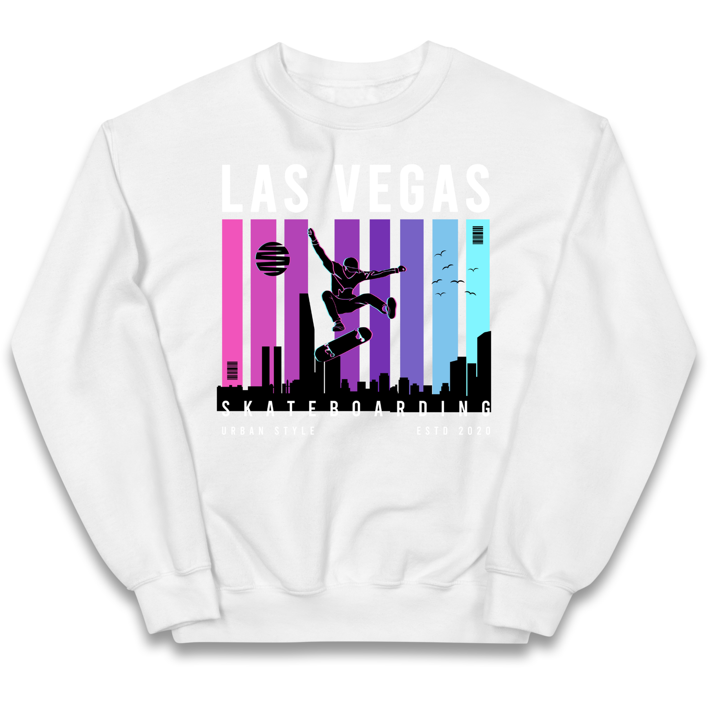 Las Vegas Skateboarding kids sweatshirt
