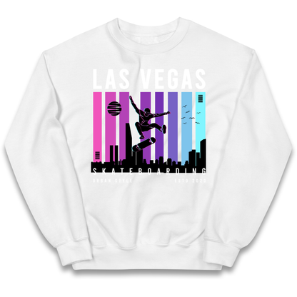 Las Vegas Skateboarding kids sweatshirt
