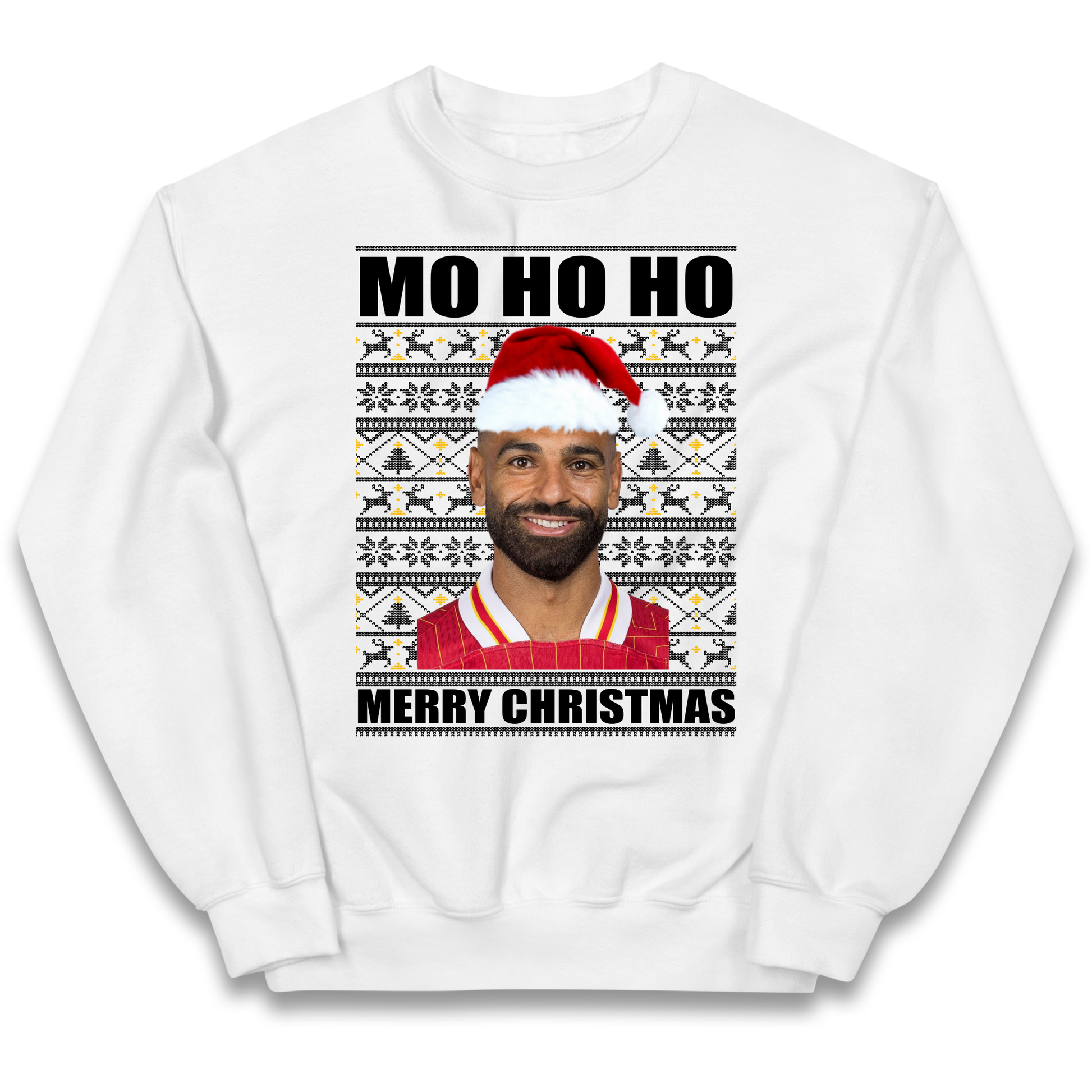 Mo Ho Ho Salah Kids Sweatshirt