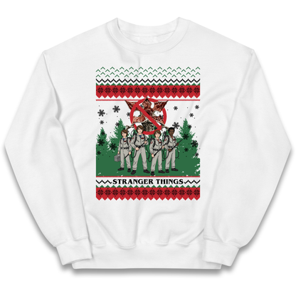 Stranger Things Demogorgon Christmas Kids Jumper