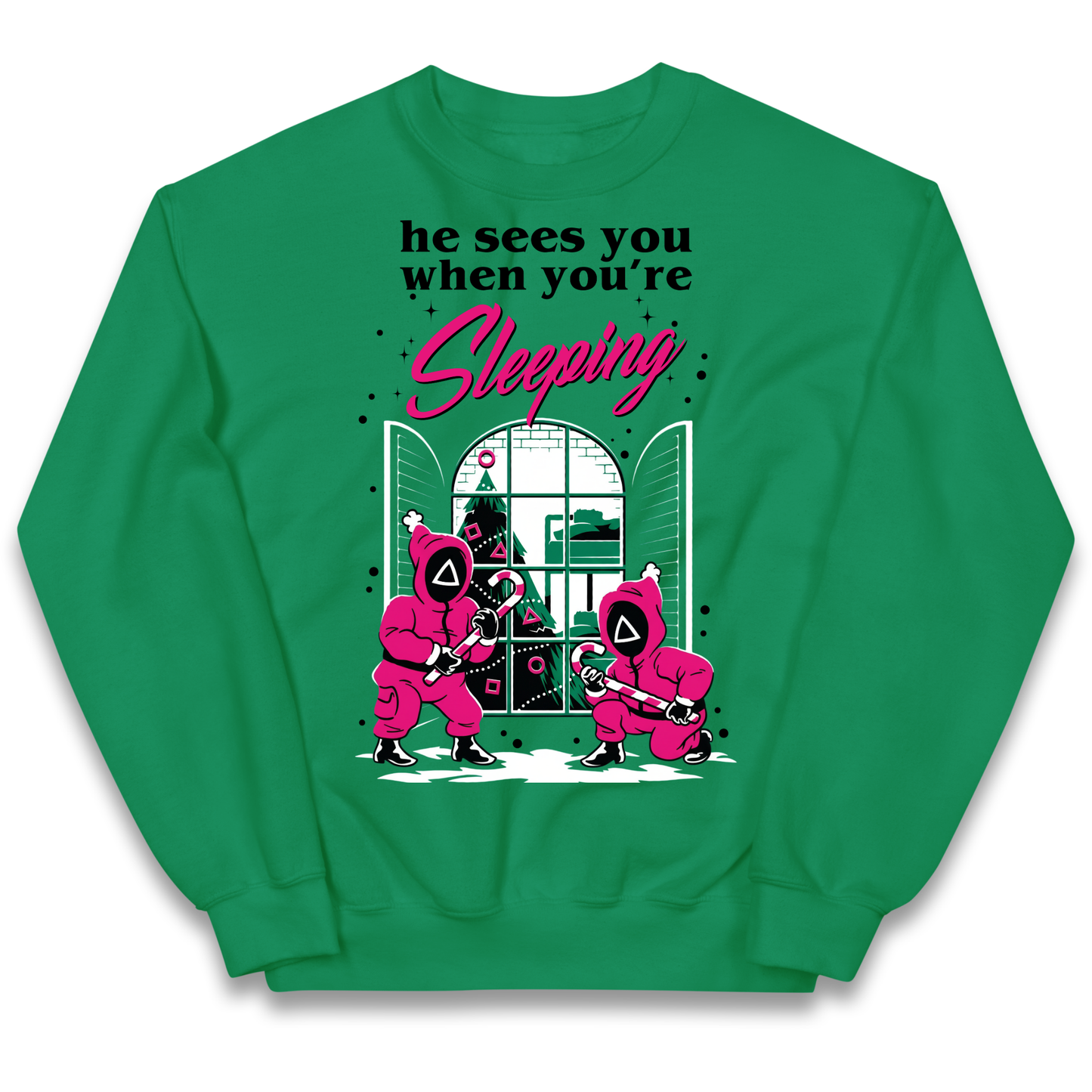 Squid Games Xmas Kids Jumper