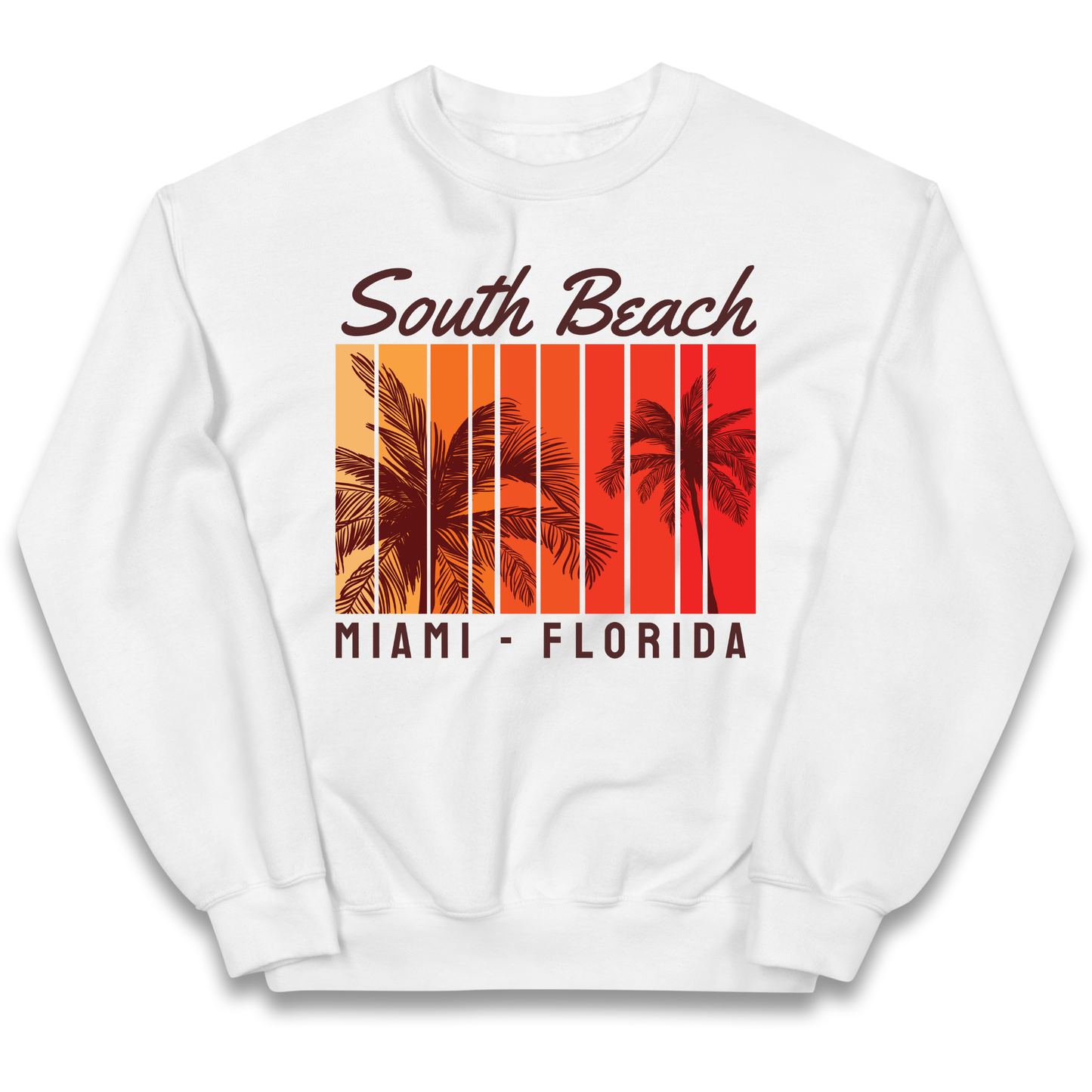South Beach Miami Florida kids sweatshirt