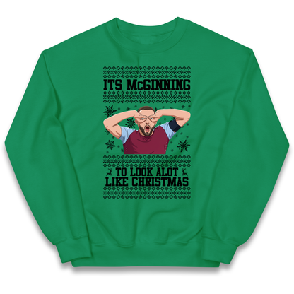 John McGinn Christmas Kids Jumper