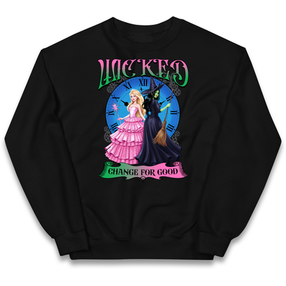 Wicked Change For Good kids sweatshirt