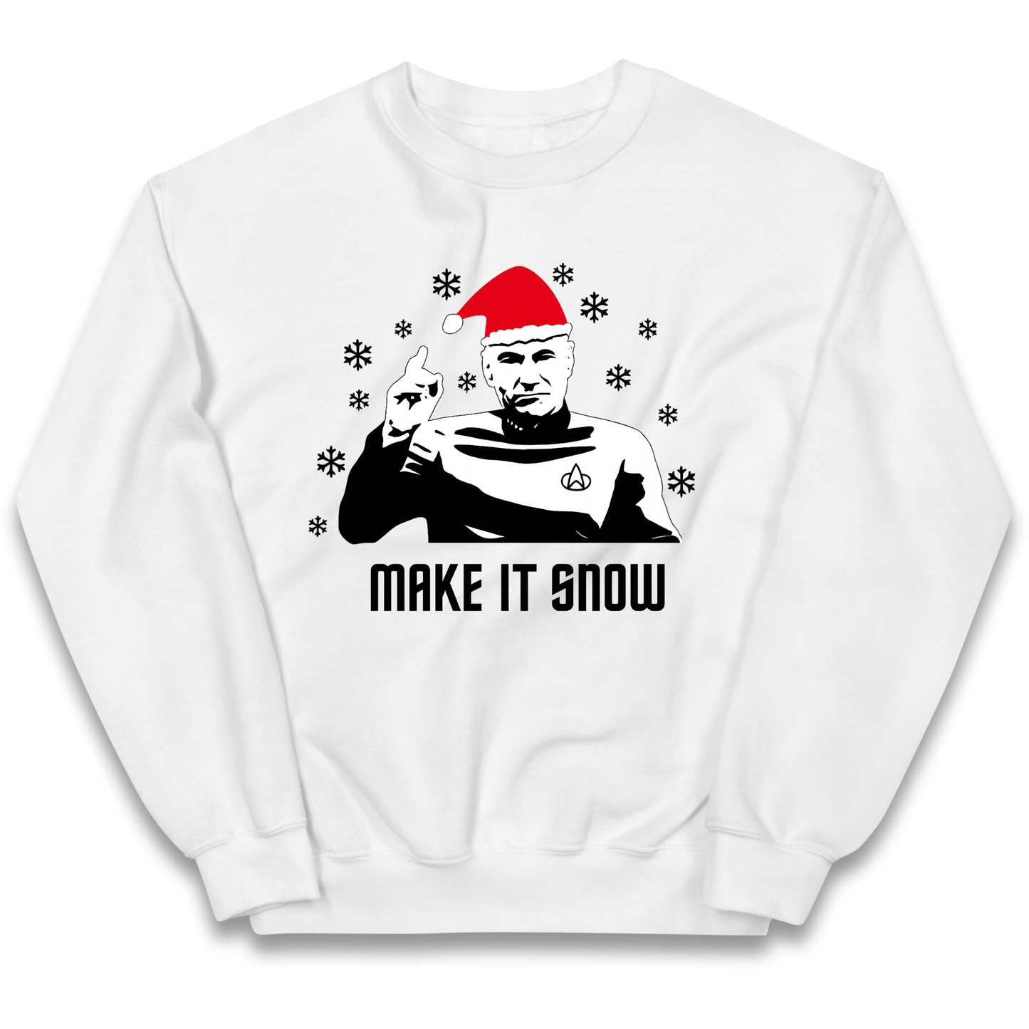 Make It Snow kids sweatshirt