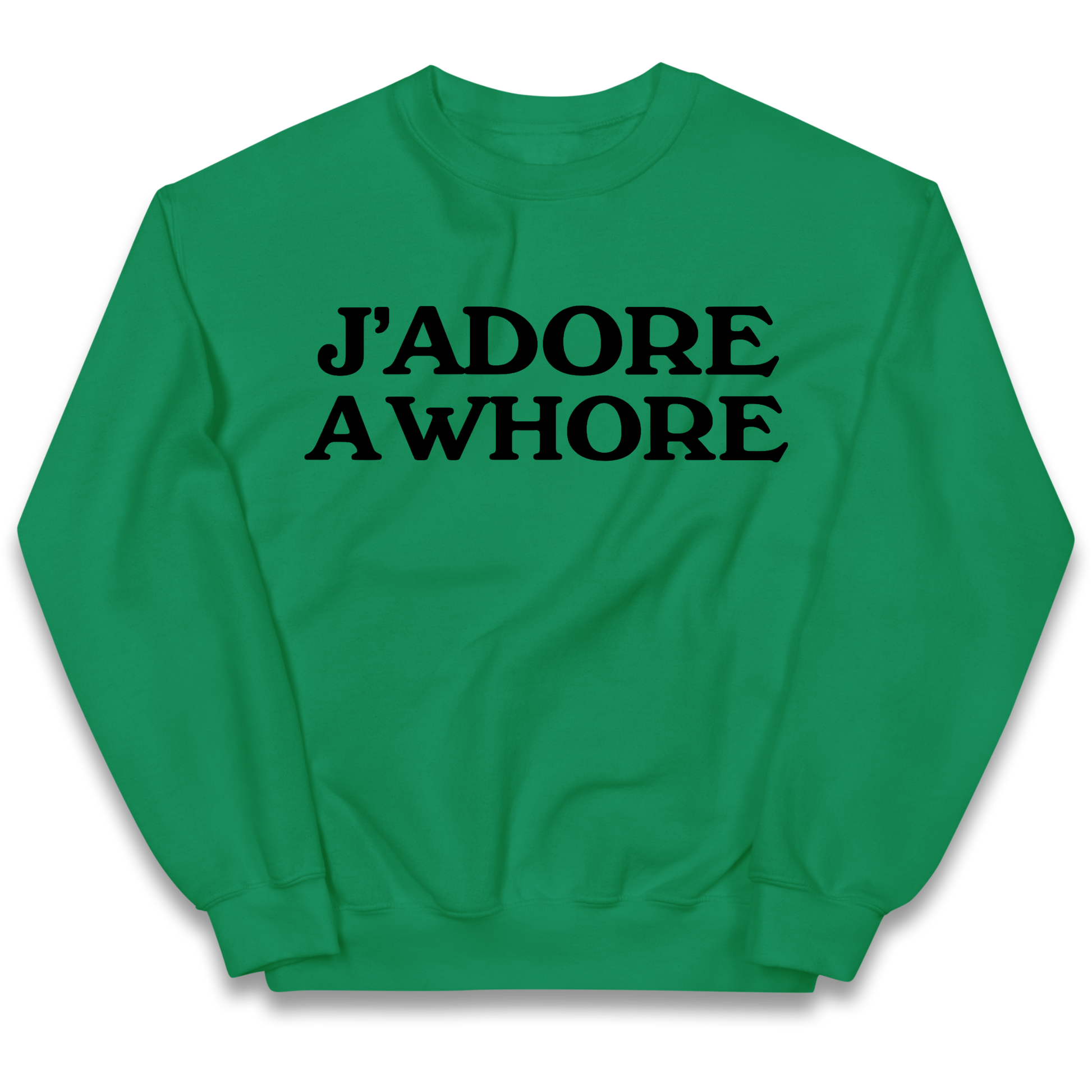 J'Adore A Whore Kids Sweatshirt