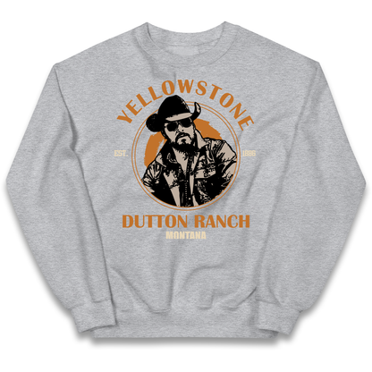 Yellowstone Dutton Ranch Montana Kids Jumper