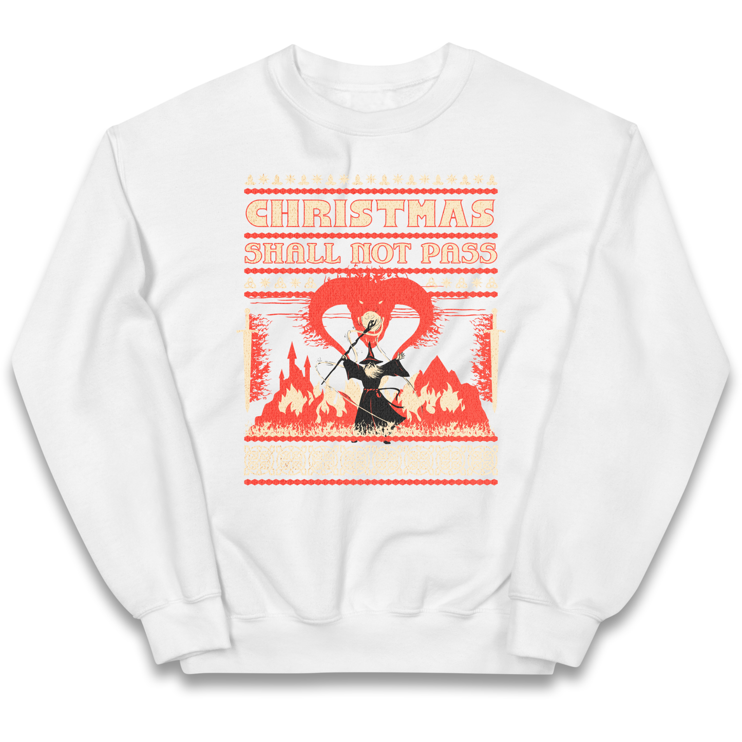 Christmas Shall Not Pass kids sweatshirt