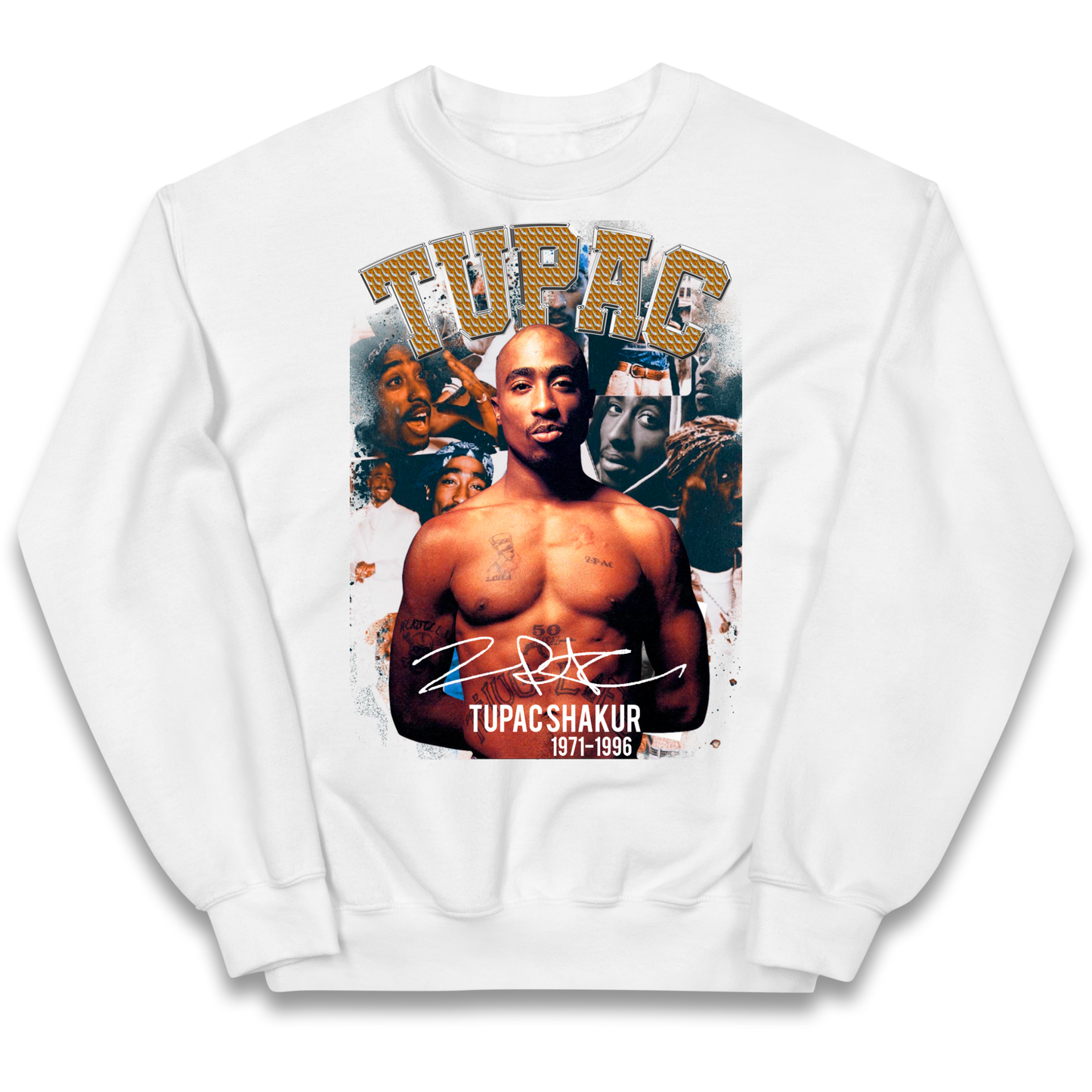 Tupac Shakur 1971 1996 kids sweatshirt