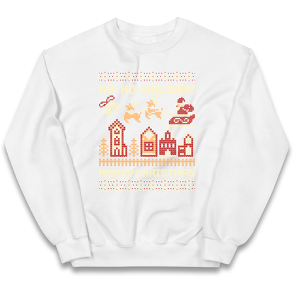 Have Yourself a HO HO HOLIDAY Christmas kids sweatshirt