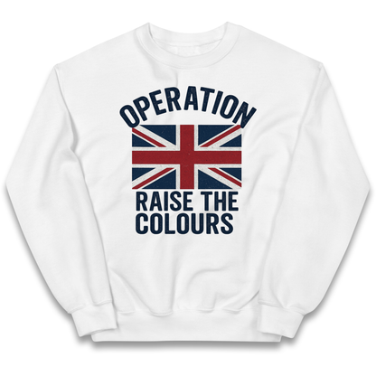 Operation Raise The Colours kids sweatshirt