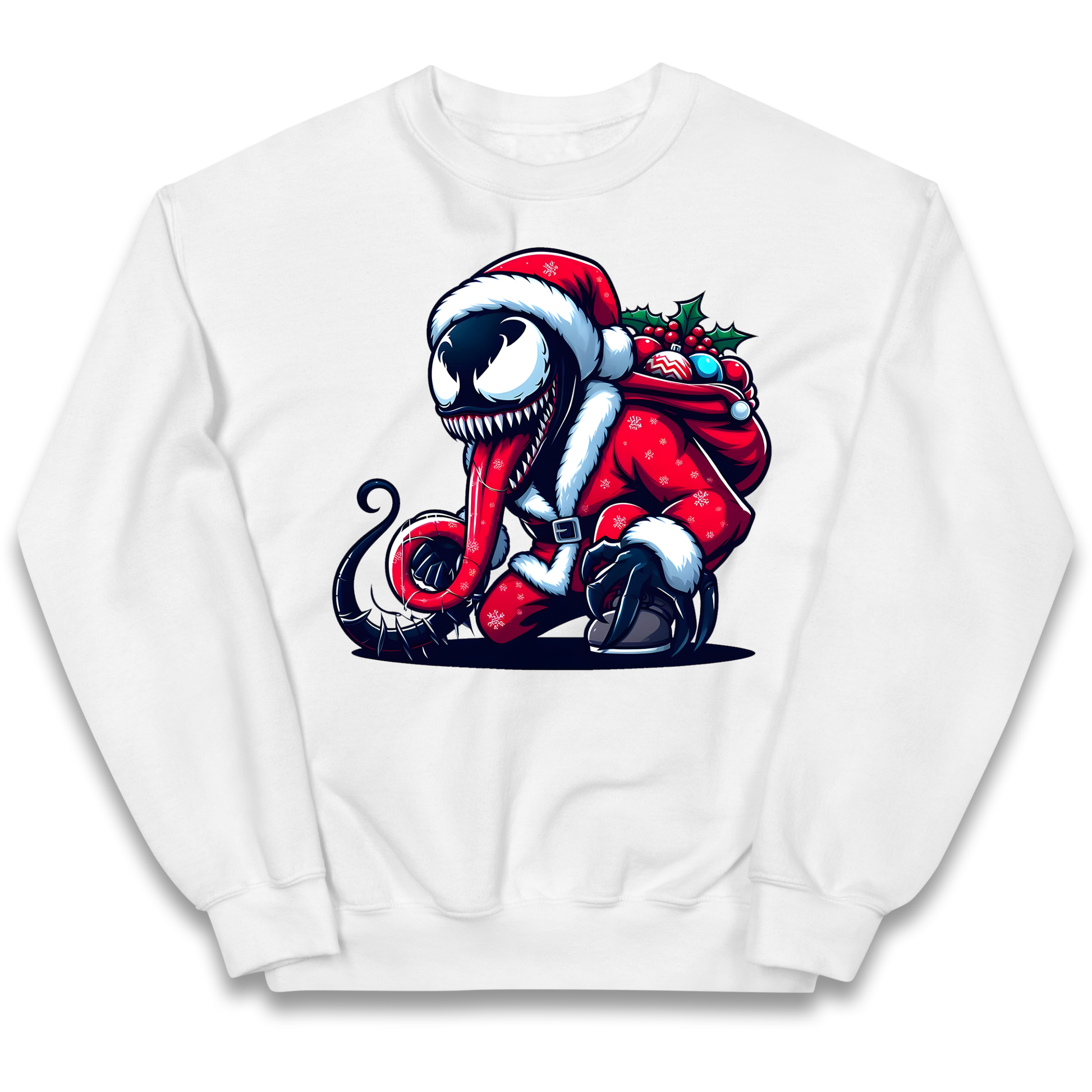 Venom Santa kids sweatshirt