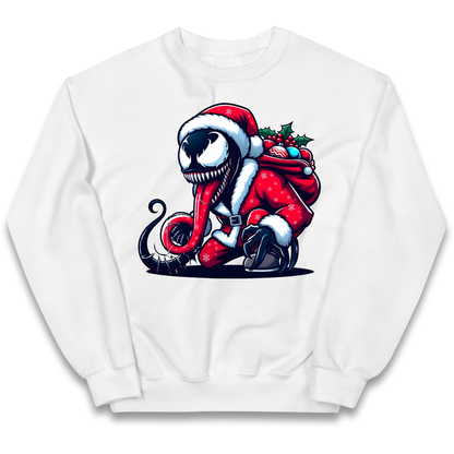 Venom Santa kids sweatshirt