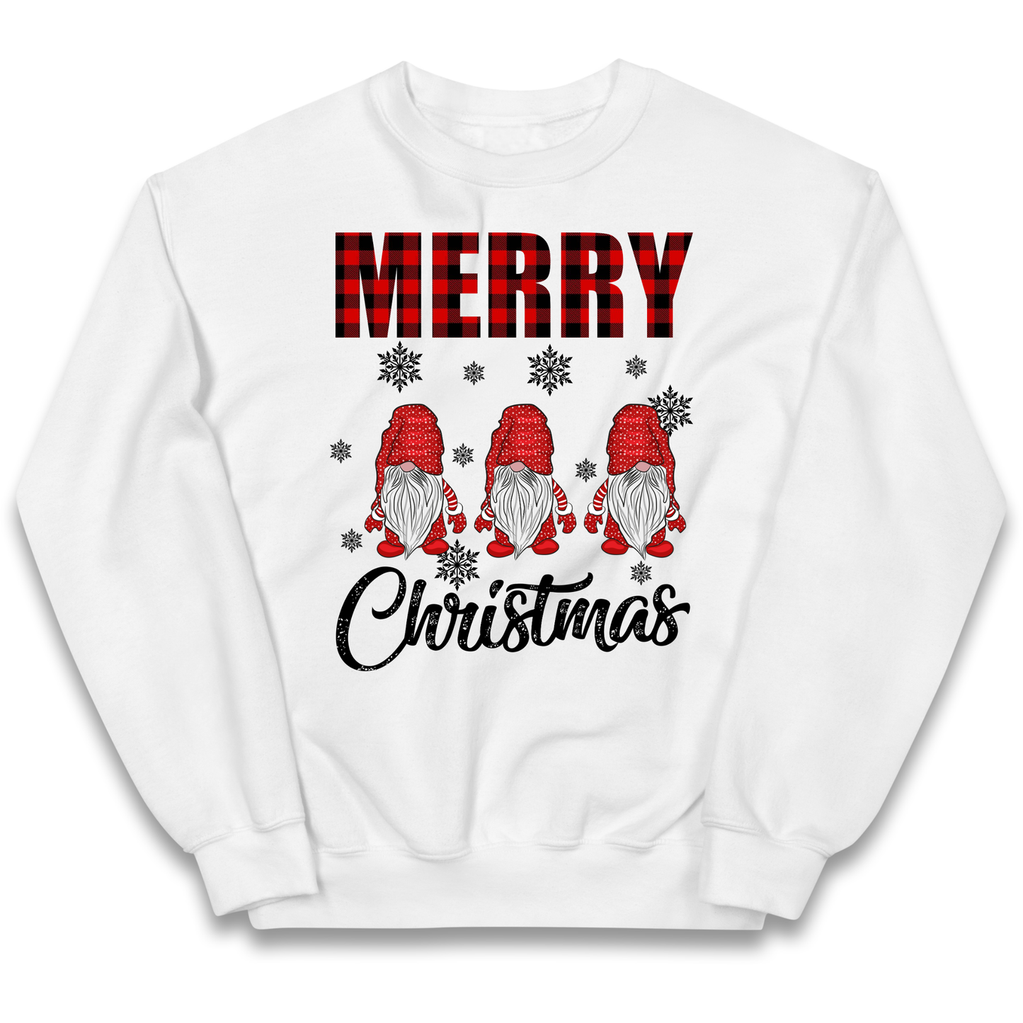 Merry Knomes Christmas Kids Sweatshirt
