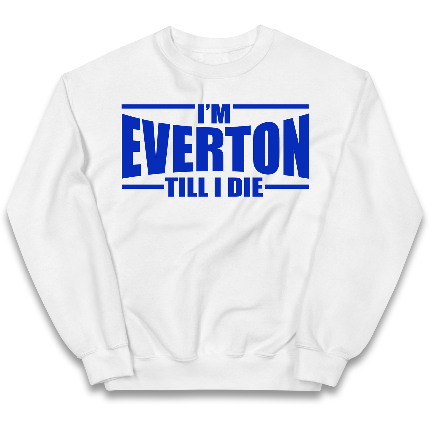I'm Everton Till I Die kids sweatshirt