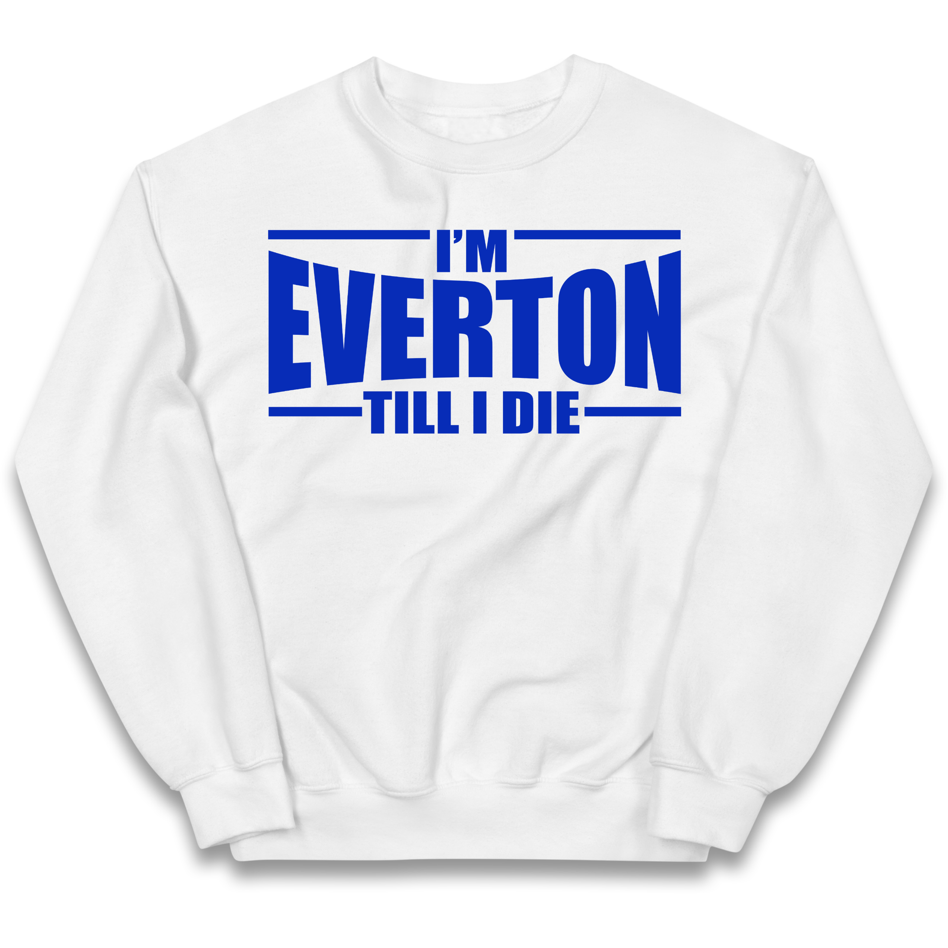 I'm Everton Till I Die kids sweatshirt