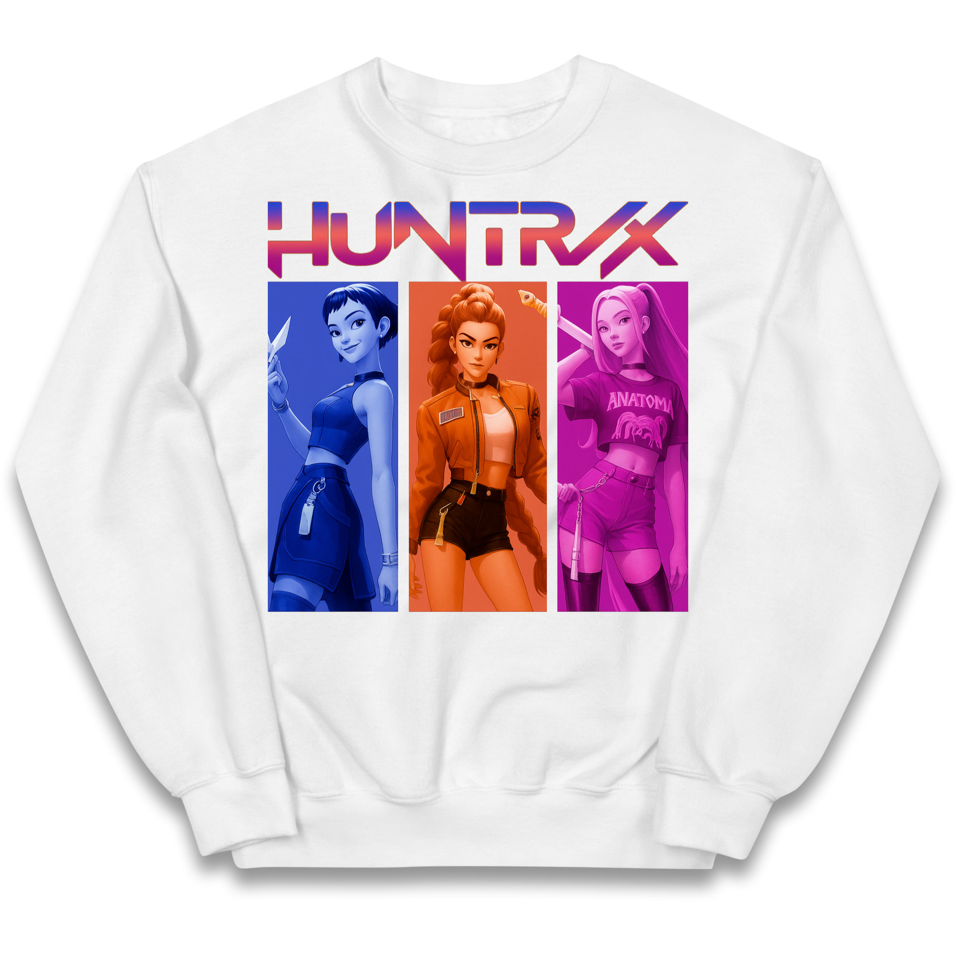 Kpop Demon Hunters Huntrix kids sweatshirt