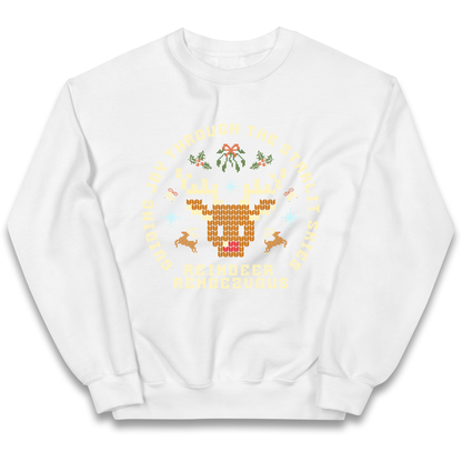 Reindeer Rendezvous Christmas kids sweatshirt