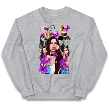 Dua Lipa Butterflies Kids Jumper