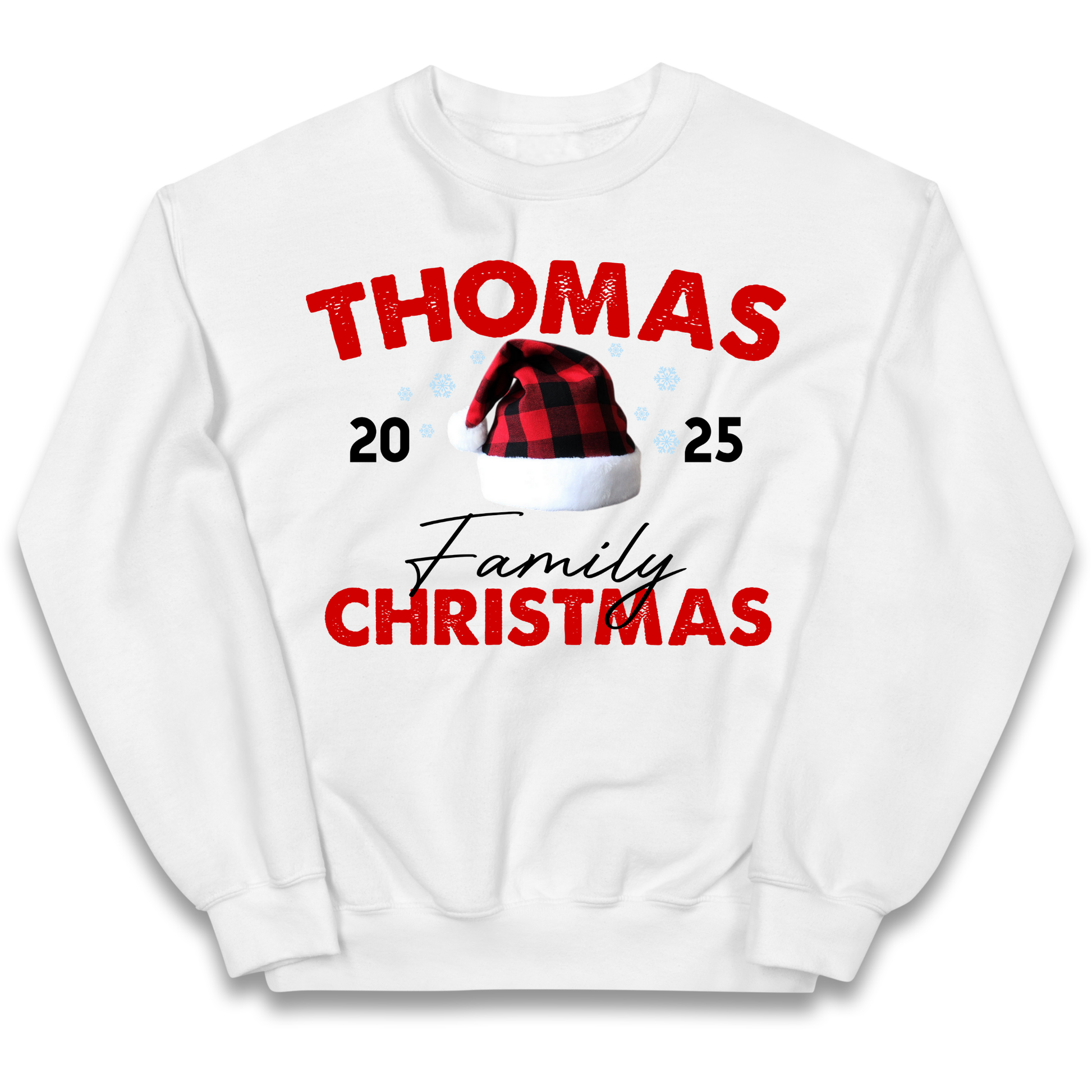 Thomas Family Christmas kids sweatshirt