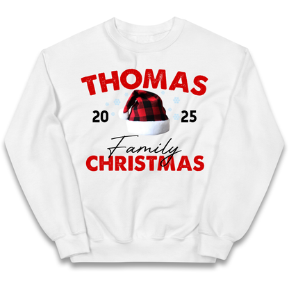 Thomas Family Christmas kids sweatshirt