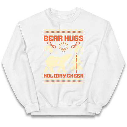 Bear Hugs Holiday Cheer kids sweatshirt