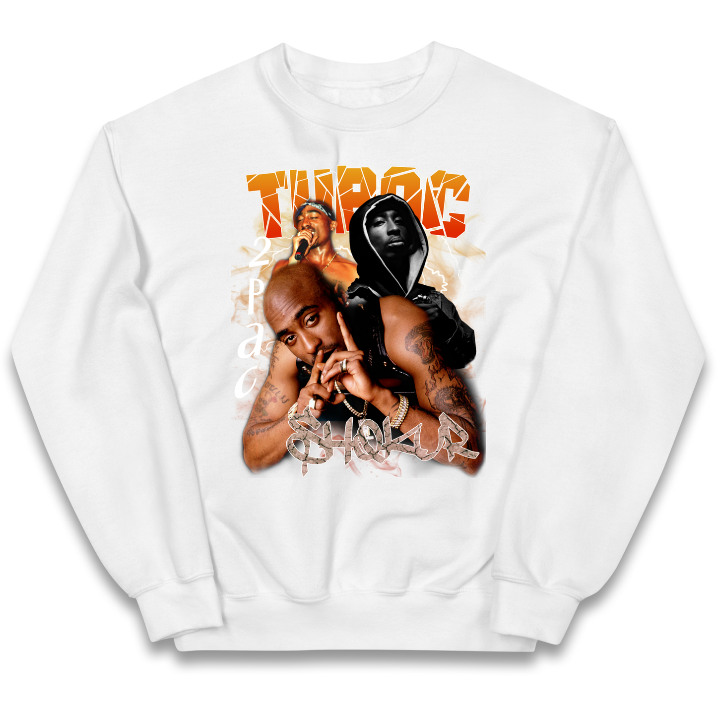 Tupac All Eyez On Me kids sweatshirt