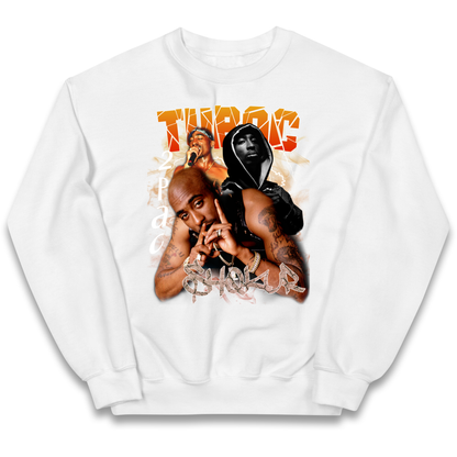 Tupac All Eyez On Me kids sweatshirt