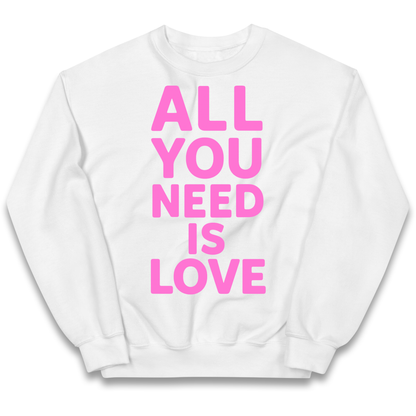All You Need is Love kids sweatshirt